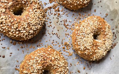 Bagel-stiilis saiake (low carb)